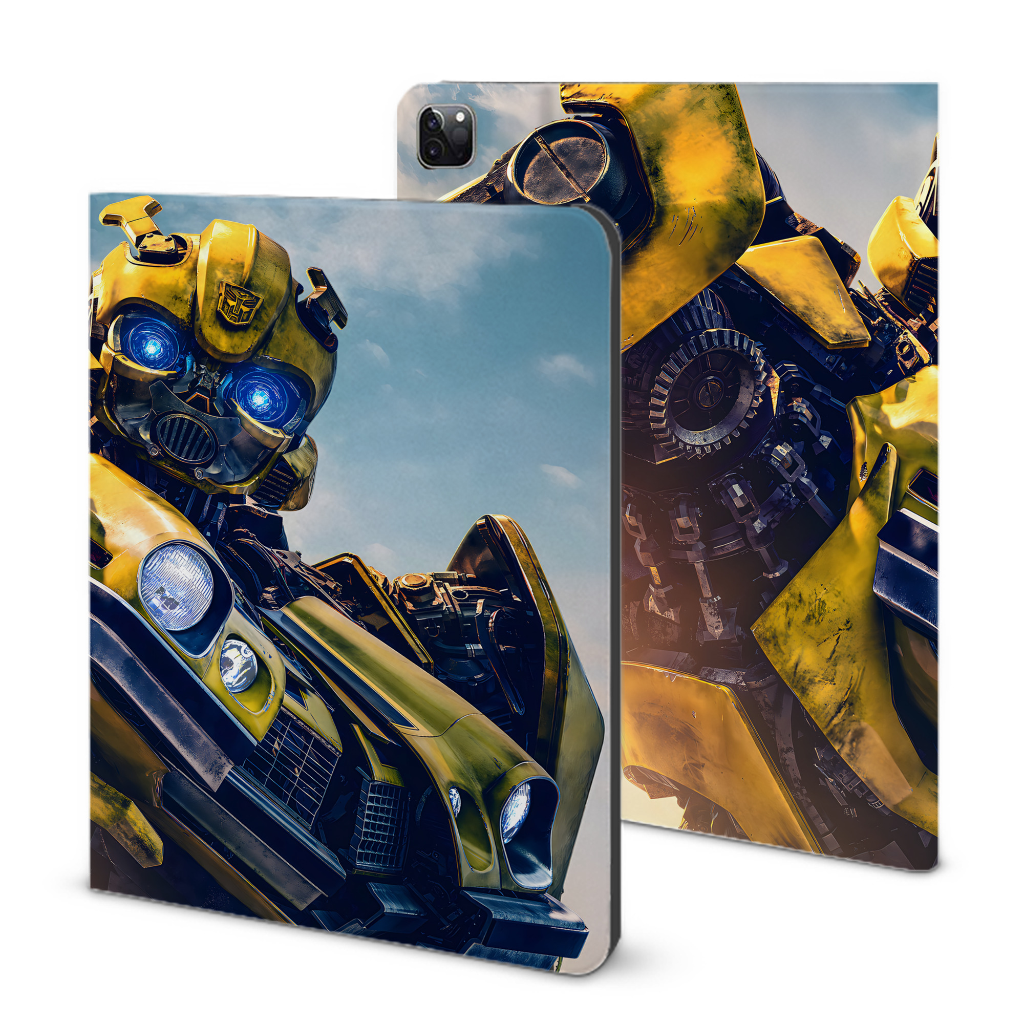 （画像用） Transformers トランスフォーマー IPad ケース ブック型 PUレザー TPU 耐衝撃 軽量 薄型 ペン収納なし 全面保護 IPad 各モデル対応